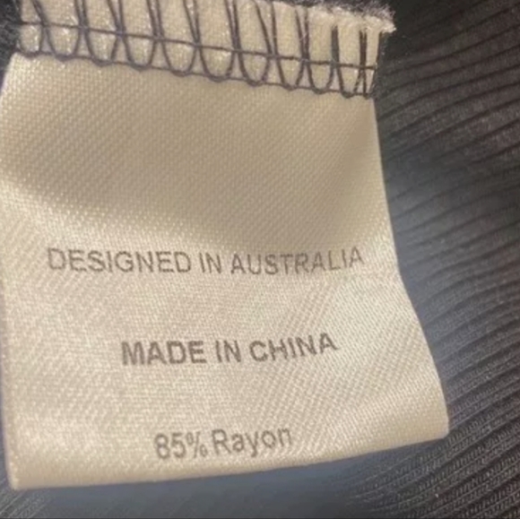 NWT Angel Maternity Long Sleeves Frilled End Bodycon Dress. Navy Blue. Size M - Picture 13 of 14